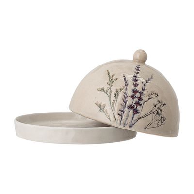 Smörask Natur Stengods Bea | Bloomingville