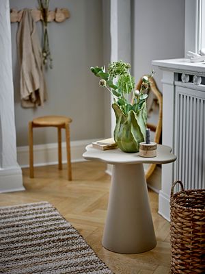 Sidobord Natur Aluminium Soller | Bloomingville
