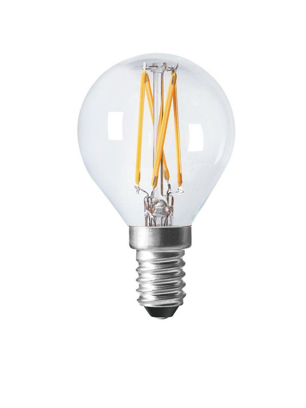 PR Home Shine LED Filament Klot Clear E14 470lm