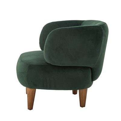 Ruperta Loungefåtölj Grön Polyester H70cm Bloomingville Creative