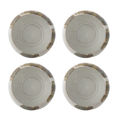 Bloomingville Jade Skål, Natur, Stengods Ø12xH7,5 cm, Set om 4