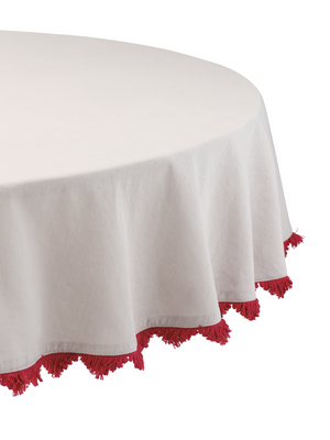 Svanefors Stine Duk Röd D160 cm