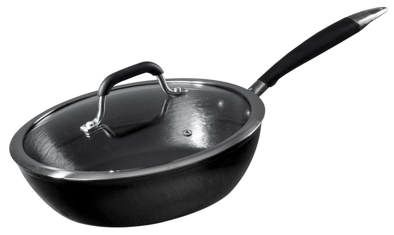 Ulo Traktörpanna med Glaslock Ø26 cm Ronneby Bruk