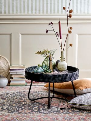 Soffbord Svart Rotting Hattie | Bloomingville