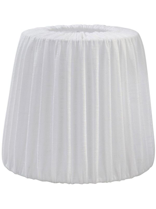 PR Home Mia Lampskärm Classico Vit Veckad 30cm