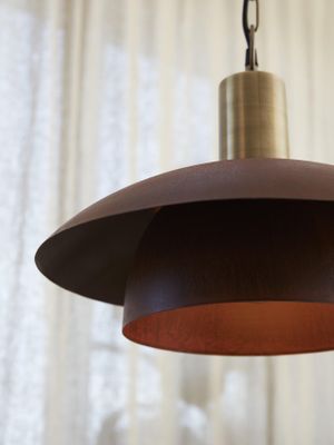 Bolton Taklampa Rost 45cm | PR Home