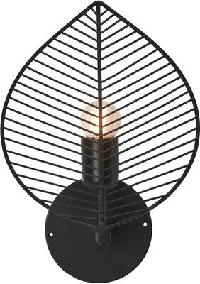 Elm Vägglampa Svart 33cm | PR Home