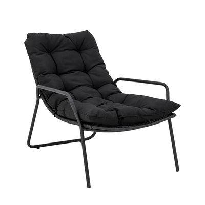 Solstol med pall Svart Metall Boel Set om 2 | Bloomingville