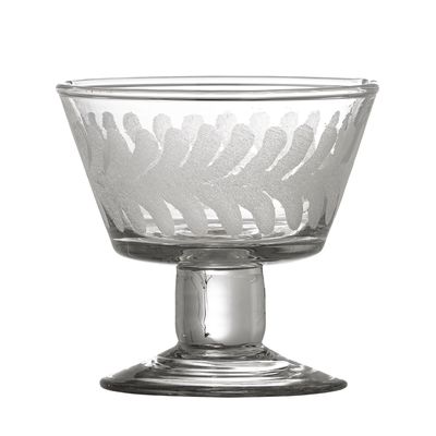 Skål Klar Återvunnet glas Rika | Bloomingville