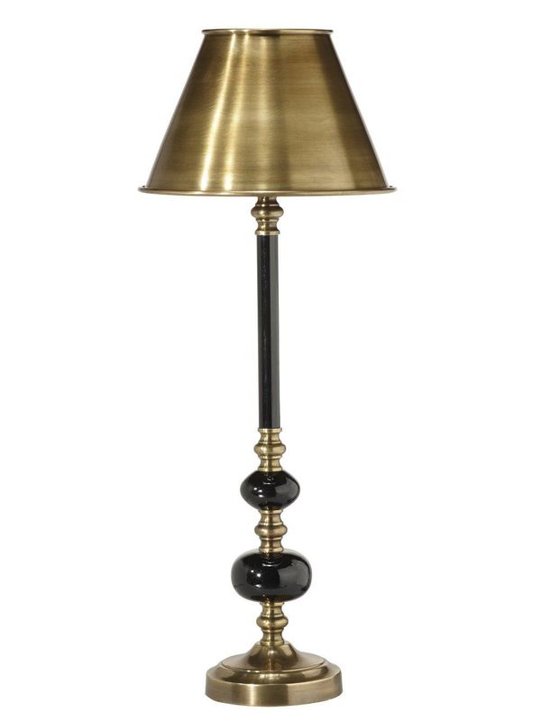 PR Home Abbey Bordslampa med metallskärm 57 cm Guld