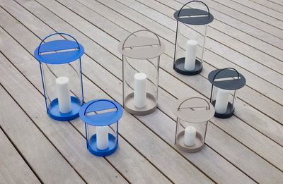 Lykta Svart Metall. Glas OYOY LIVING
