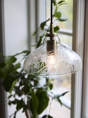 PR Home Maple Taklampa Klarglas 23 cm Klar