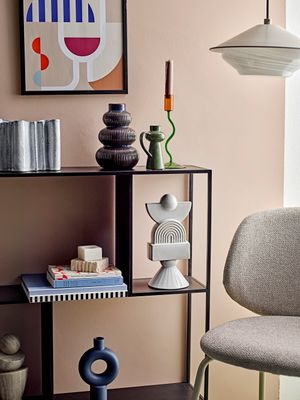 Ljusstake Grön Glas Ada | Bloomingville