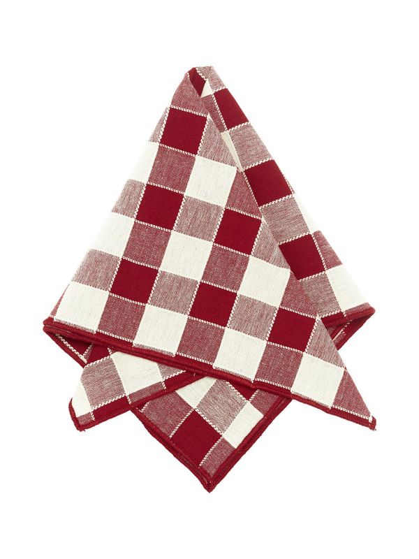 Mary Servett Röd 45x45cm | Svanefors