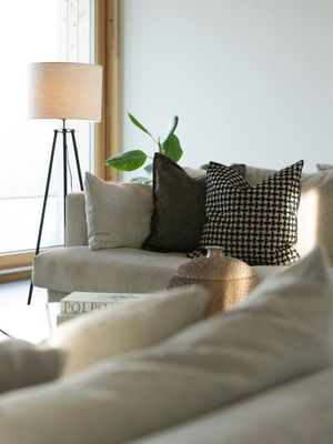 Svanefors Hella Kuddfodral Brun 45x45 cm