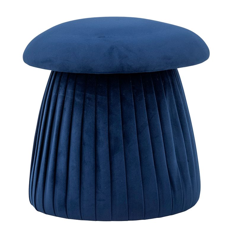 Sittpuff Blå Återvunnen polyester Roberta | Bloomingville