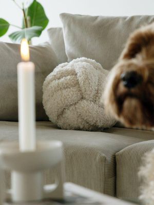 Svanefors Lilo Prydnadskudde Offwhite 25 cm