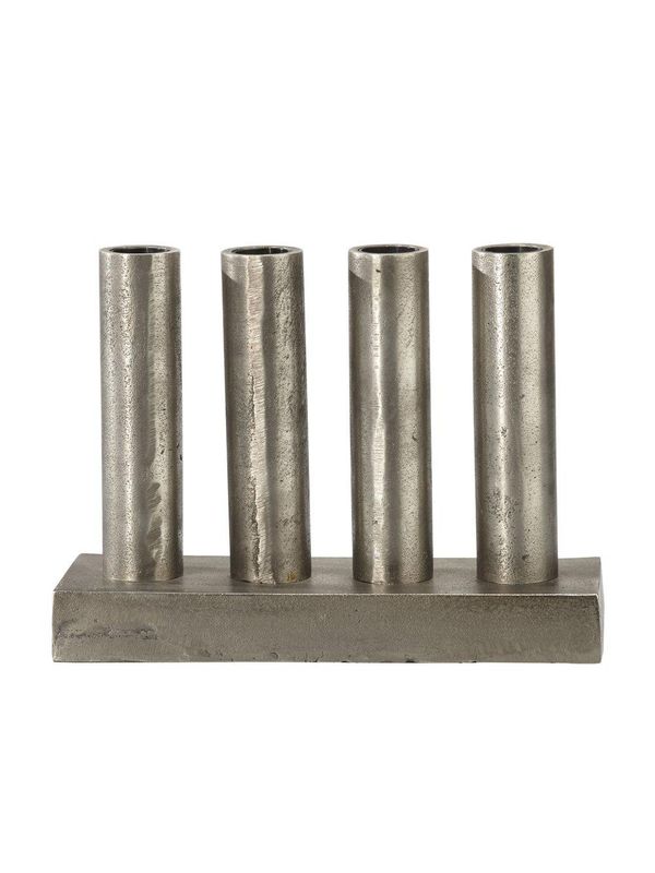 PR Home Notice Ljusstake Råsilver 25cm