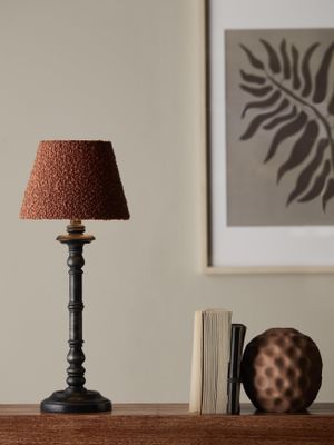 PR Home Joy Lampfot Svartbrun 41cm