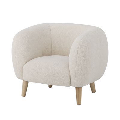 Cade Stol Vit Polyester L52 cm Bloomingville Mini