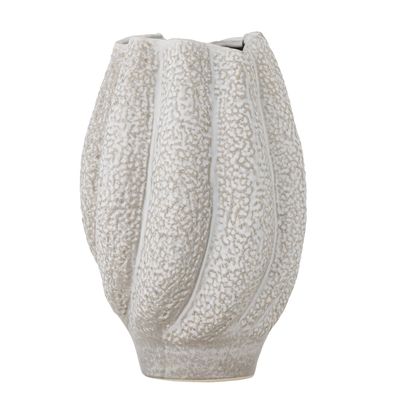 Cove Vas Vit Stengods Ø19.5cm Bloomingville