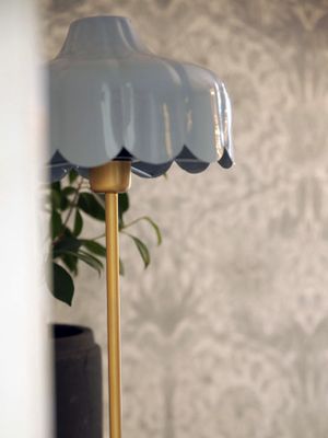 PR Home Wells Bordslampa Denim/guld 50cm