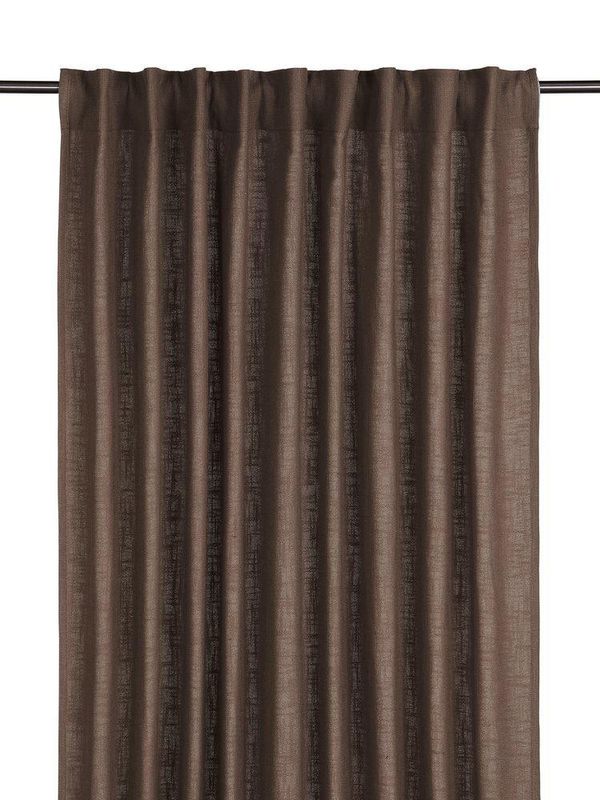 Svanefors Harper Gardin 2-pack Nougat 140x280 cm