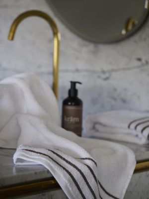 Svanefors Carlton Handduk Vit 50x70 cm