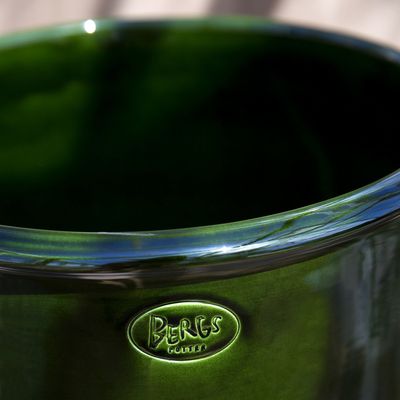 Bergs Potter Modena GLAZED Kruka Smaragdgrön, Ø 30 cm
