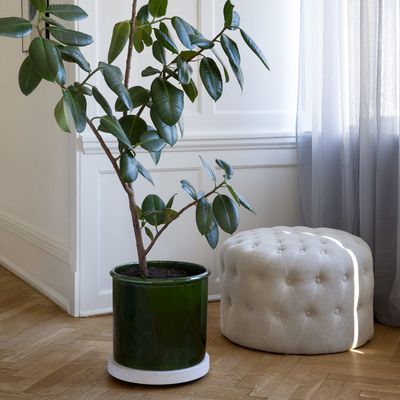 Bergs Potter Modena GLAZED Kruka Smaragdgrön, Ø 30 cm