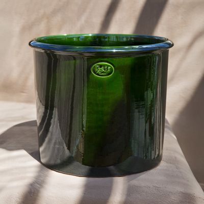 Bergs Potter Modena GLAZED Kruka Smaragdgrön, Ø 30 cm