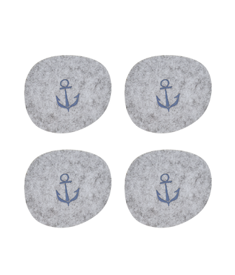 Muurla Mumin Glasunderlägg Sailors 4-pack