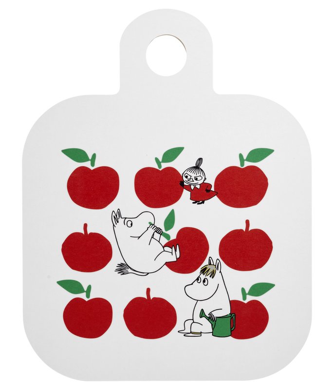 Muurla Mumin Skärbräda Joyfull Apples 25x32 cm