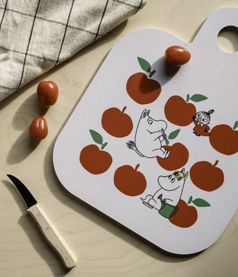 Muurla Mumin Skärbräda Joyfull Apples 25x32 cm