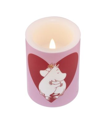 Muurla Mumin LED-ljus Heart 10 cm