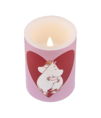 Muurla Mumin LED-ljus Heart 10 cm