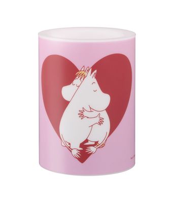Muurla Mumin LED-ljus Heart 10 cm