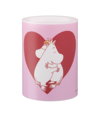 Muurla Mumin LED-ljus Heart 10 cm
