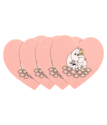 Muurla Mumin Glasunderlägg Together 4-pack
