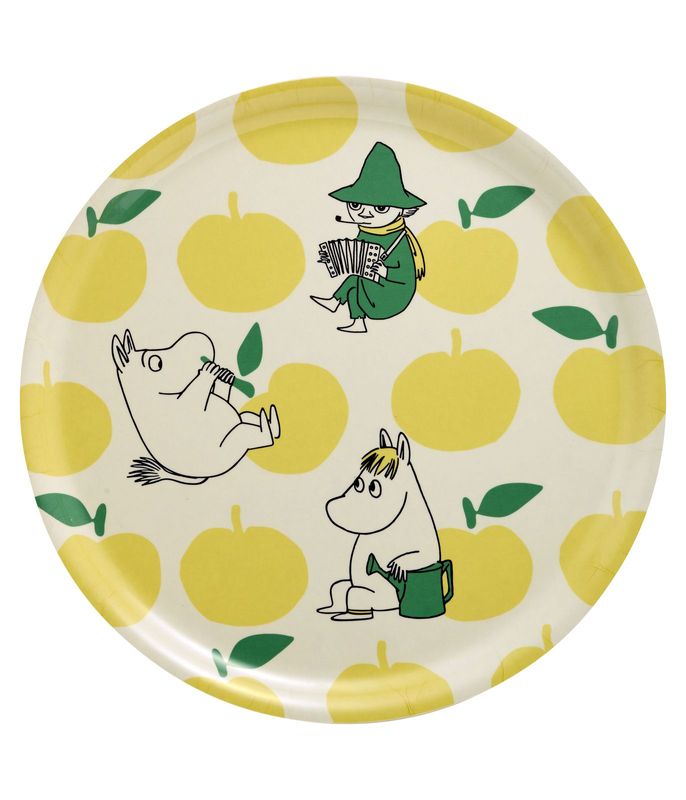 Muurla Mumin Bricka Joyfull Apples Ø35 cm