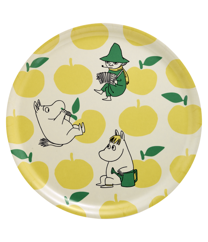 Muurla Mumin Bricka Joyfull Apples Ø35 cm