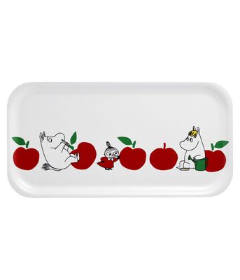 Muurla Mumin Bricka Joyfull Apples 43x22 cm
