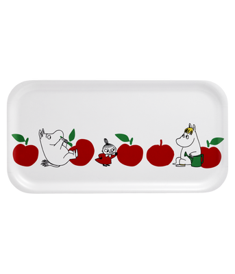 Muurla Mumin Bricka Joyfull Apples 43x22 cm