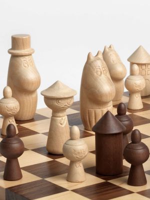 Printworks Wood Chess - Moomin x Printworks Beige