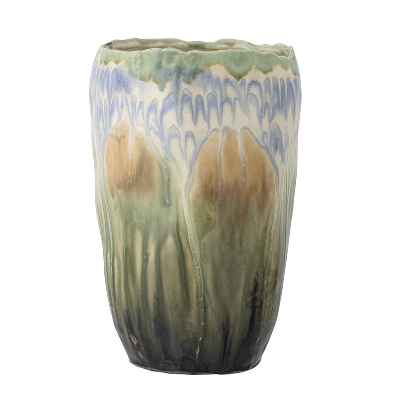 Mahasti Vas Grön Stengods Ø17cm Bloomingville Creative