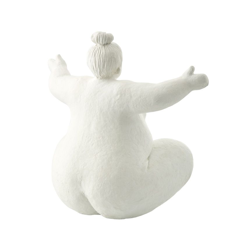 Serafina Dekoration Vit Polyresin 2514x24 Lene Bjerre
