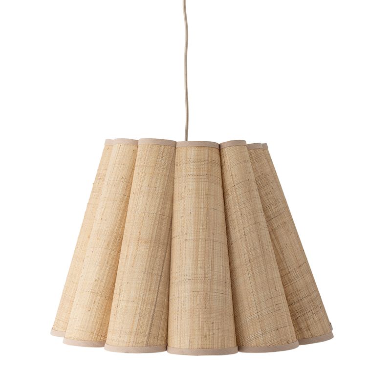 Taklampa Natur Raffia Sille | Bloomingville