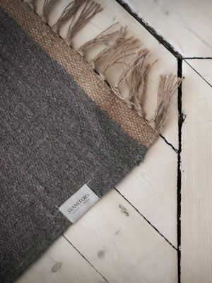 Svanefors Ian Ullmatta Grå 70x240 cm