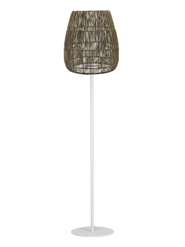 Agnar Saigon Outdoor Vit Golvlampa 154cm Natur | PR Home