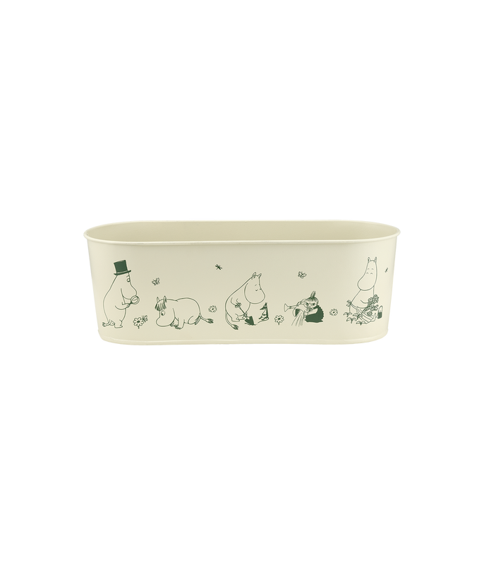 Muurla Mumin Blomkruka oval Gardenia 28 cm
